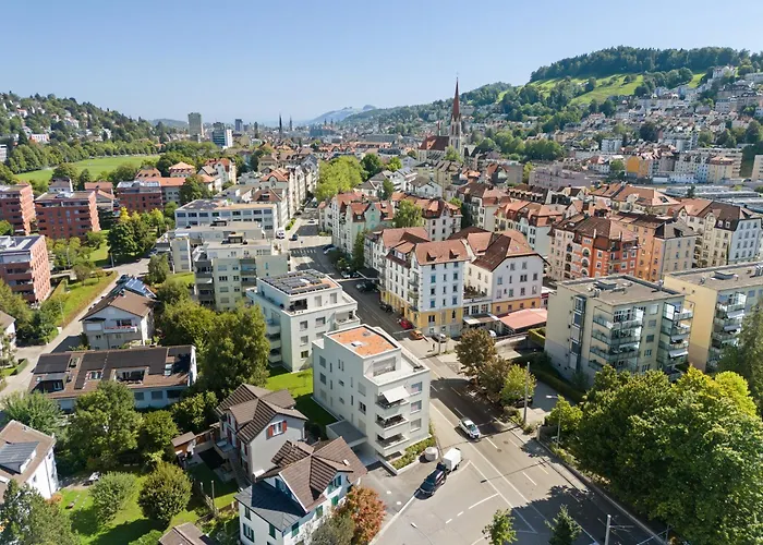 شقة Bliv Design-apartment Mit Parkplatz, Nahe Zentrum